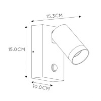 Уличный настенный светильник Lucide Taylor 09831/01/30 Уличный настенный светильник Lucide Taylor 09831/01/30