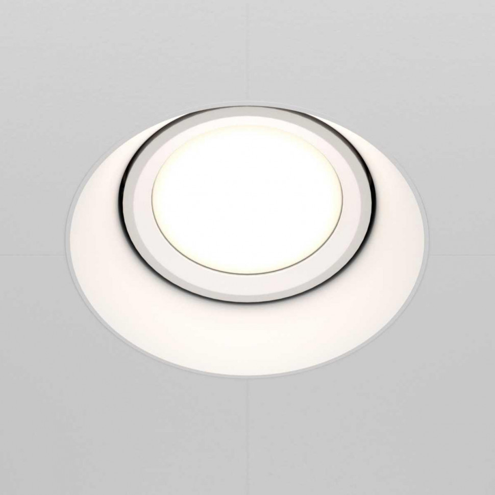 Встраиваемый светильник Maytoni Technical Dot DL042-01-RD-W