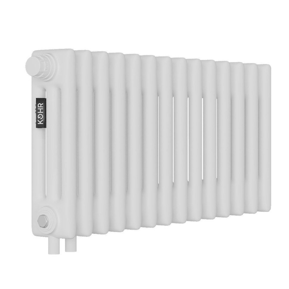Стальной трубчатый радиатор Kohr Heim 3030/14 секций H01 с нижним подключением