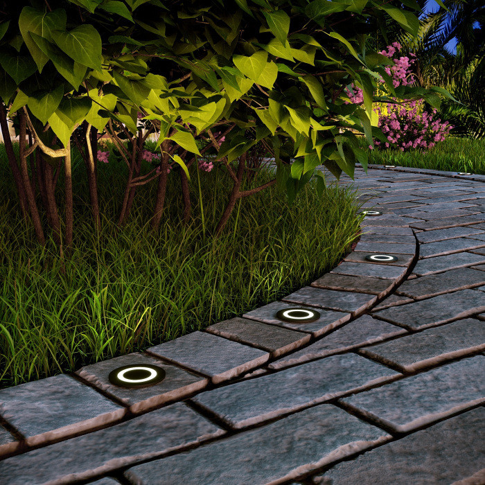 Встраиваемый светильник уличный Step 4 MRL LED 1107 чёрный Elektrostandard