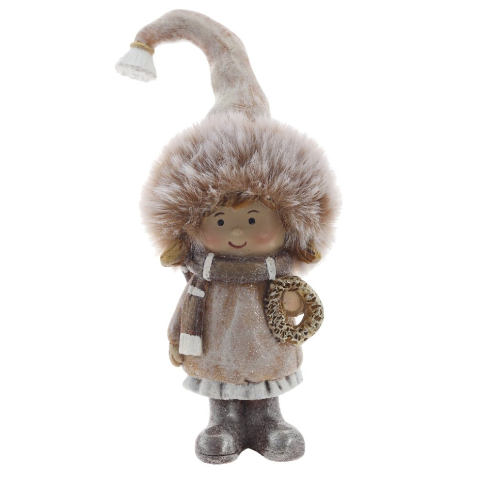 Фигурка декоративная "Дети",  L6 W5 H13 см, 2в.