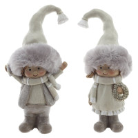 Фигурка декоративная "Дети",  L6 W5 H13 см, 2в.