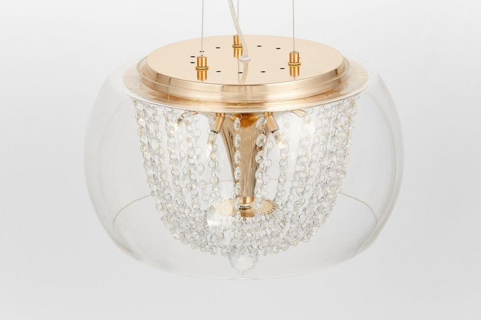 Подвесной светильник Lumina Deco Disposa LDP 7018-400 PR+F.GD