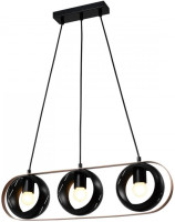 Подвесной светильник  MD.21744-3-P-BK+CP Imex