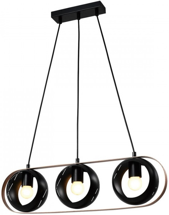 Подвесной светильник  MD.21744-3-P-BK+CP Imex