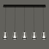 Подвесной светильник MD24001011 MD24001011-5B black/smoky DeLight Collection