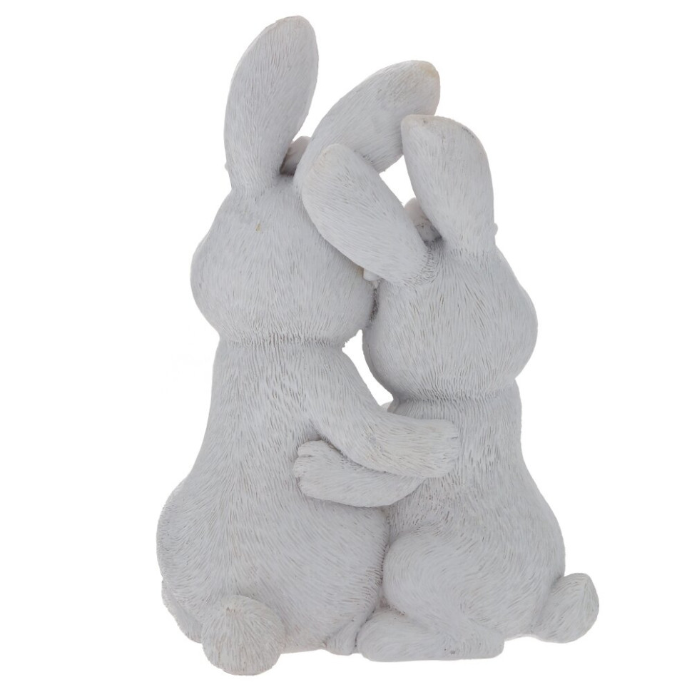Фигурка декоративная "Зайцы", L11 W7 H16 см