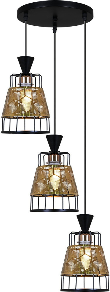 Подвесной светильник  02511-0.9-03 BK Reluce