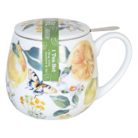 Набор для чая 400мл на 1перс.3пред."Victoria Lowe - Fruity Tea - Lemon"