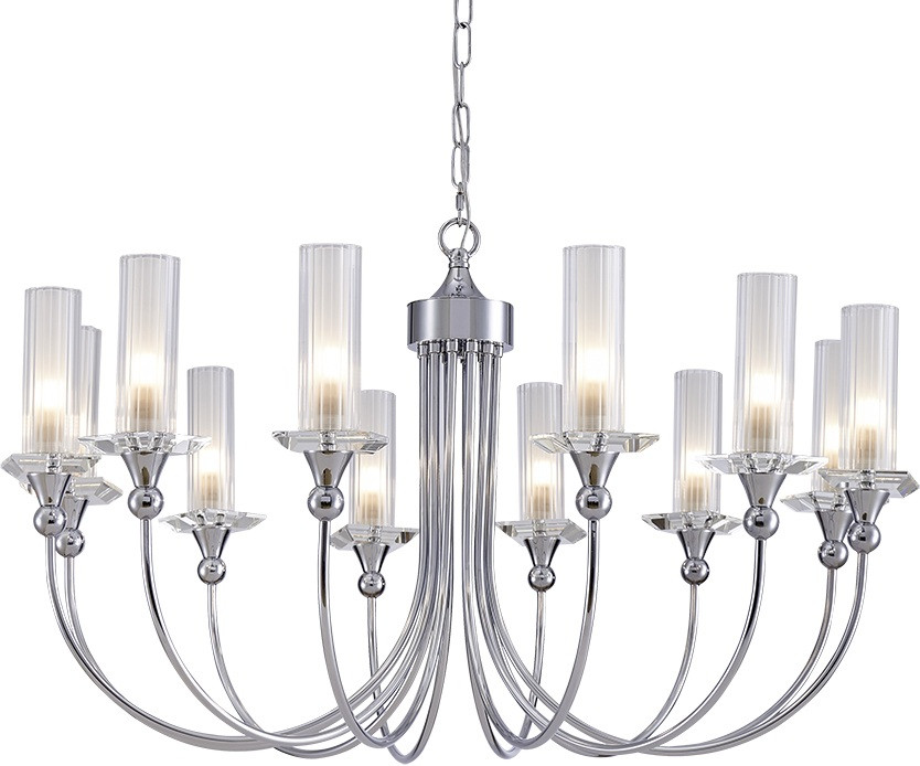 Подвесная люстра 4580 4586+6/С chrome Newport