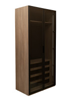 Шкаф Alto двухдверный с выдвижными ящиками цвет дуб Шкаф Alto двухдверный с выдвижными ящиками цвет дуб