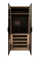 Шкаф Alto двухдверный с выдвижными ящиками цвет дуб Шкаф Alto двухдверный с выдвижными ящиками цвет дуб