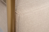 Кресло серое/матовое золото Кресло серое/матовое золото