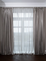 Портьера Euphoria 275х260см серая