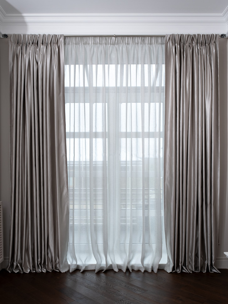 Портьера Euphoria 275х260см серая