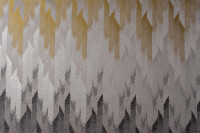 Ткань портьерная CASCADA с золотым