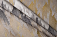 Ткань портьерная CASCADA с золотым