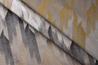 Ткань портьерная CASCADA с золотым
