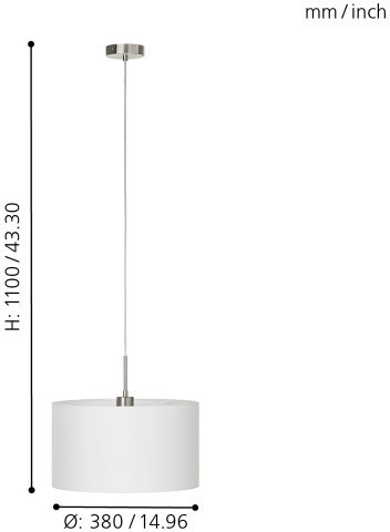 Подвесной светильник Pasteri 31571 Eglo