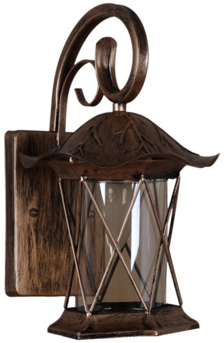 Настенный фонарь уличный  08281-9.2-001U BKG Reluce