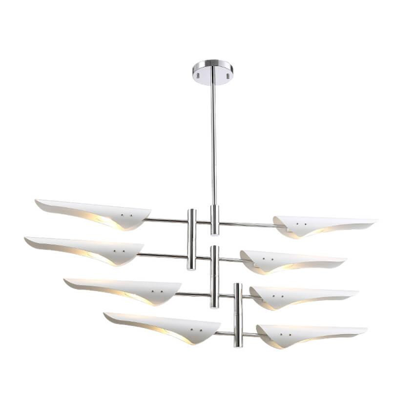 Подвесная люстра Crystal Lux Rafael SP8 Chrome