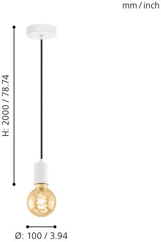 Подвесной светильник Yorth 32527 Eglo