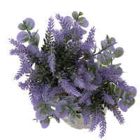 Цветочная композиция, L16 W16 H29 см