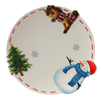 Тарелка "Лошадка", L21 W21 H2 см