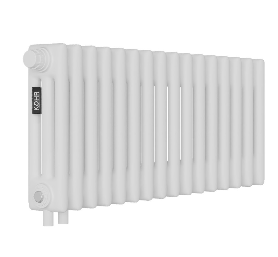 Стальной трубчатый радиатор Kohr Heim 3030/16 секций H01 с нижним подключением