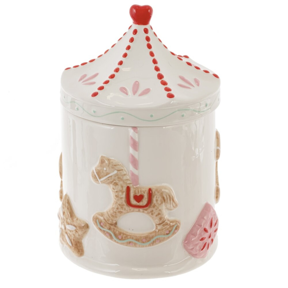 Конфетница "Пряник", 1500 мл, L14 W14 H23 см