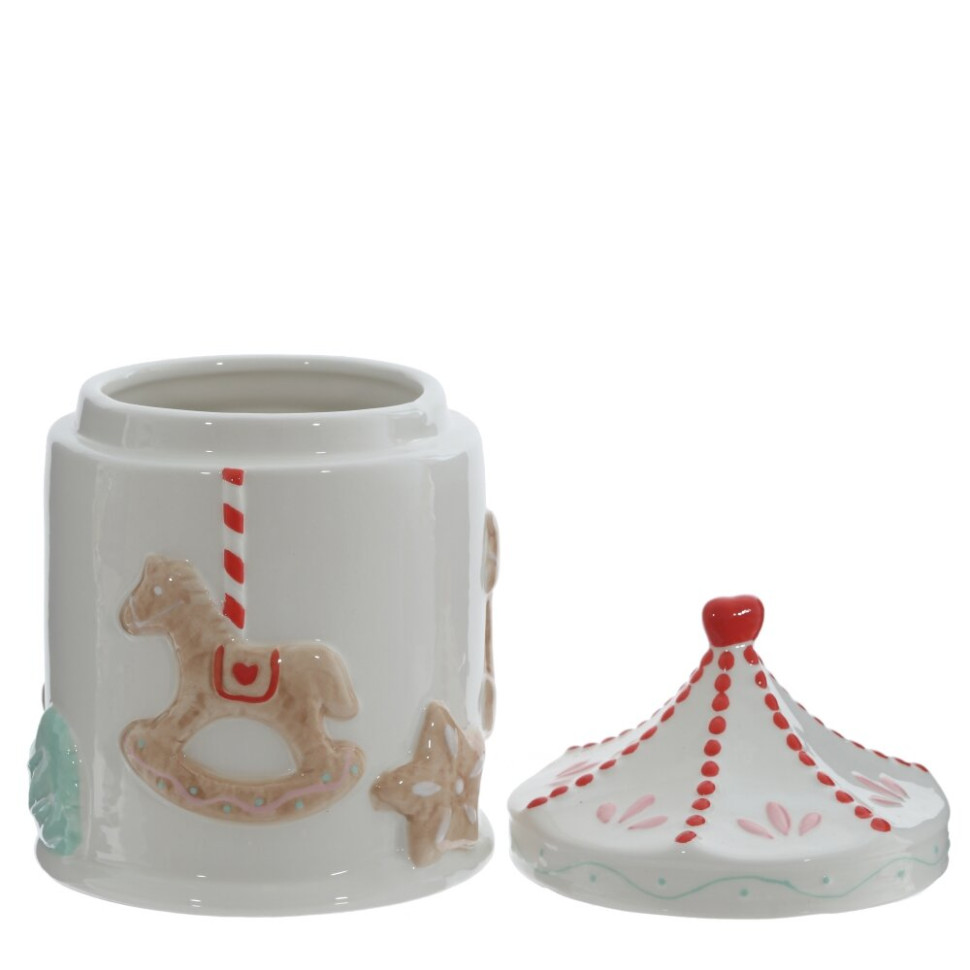 Конфетница "Пряник", 1500 мл, L14 W14 H23 см