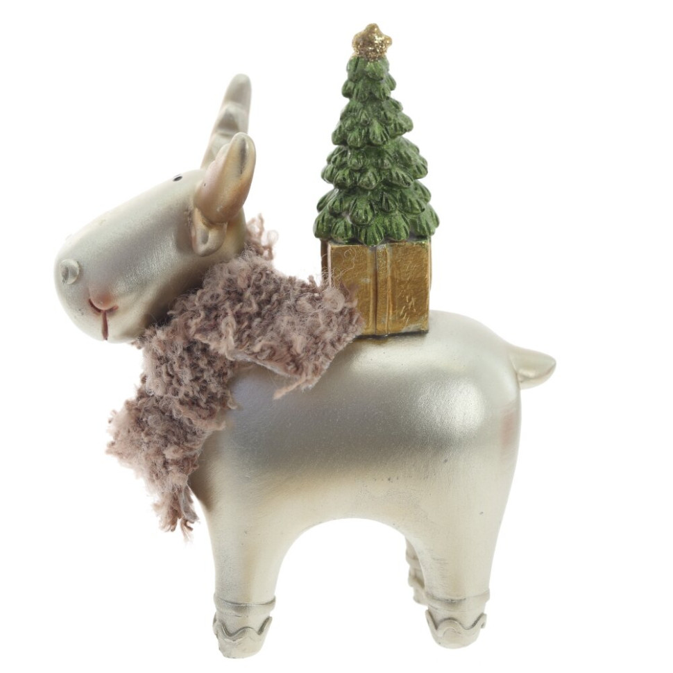 Фигурка декоративная "Олень",  L8 W5 H11 см, 2в.