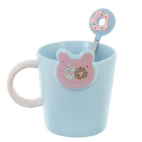 Кружка с ложкой, 350 мл, L12 W9,5 H11 см