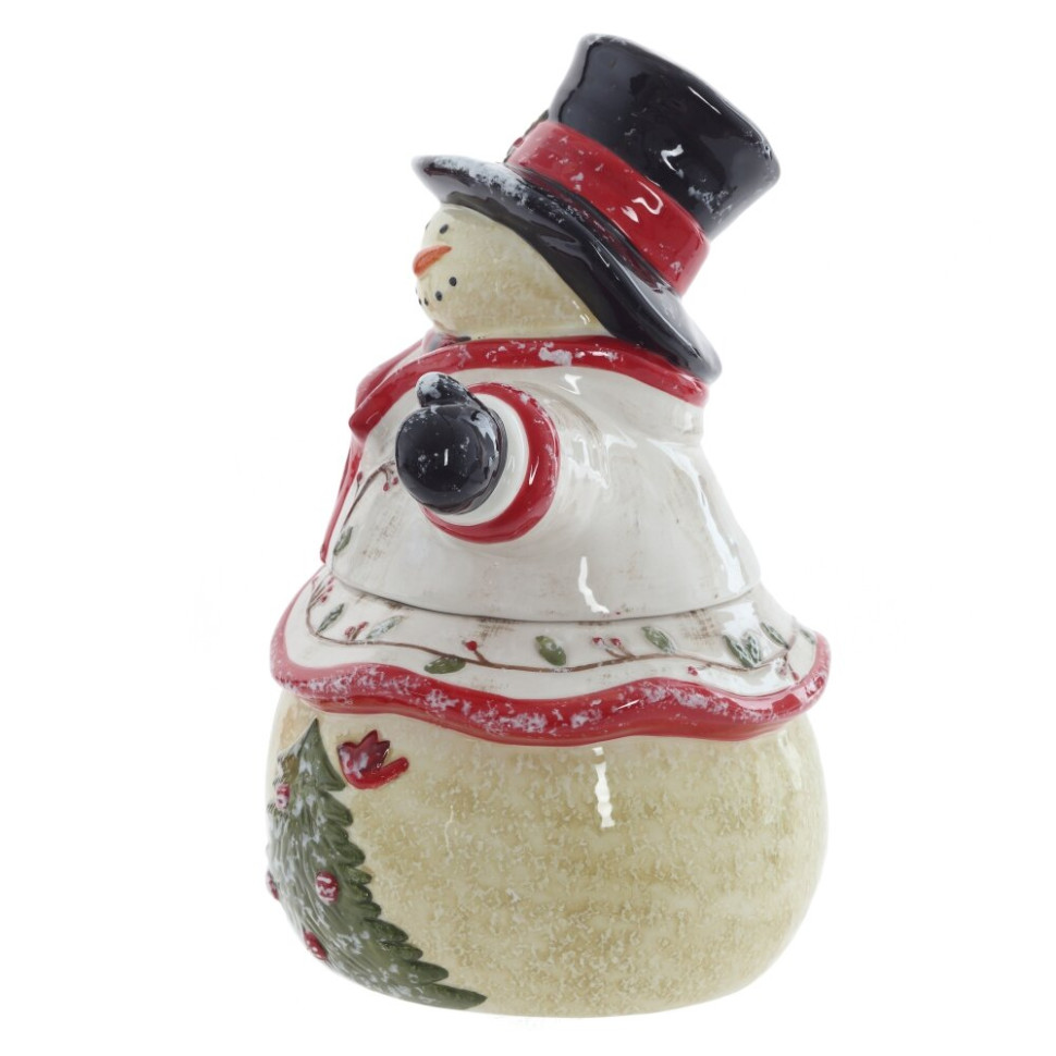 Конфетница "Снеговик", 1950 мл, L25 W18 H28 см