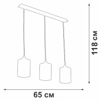 Подвесной светильник V4923-1/3S Vitaluce