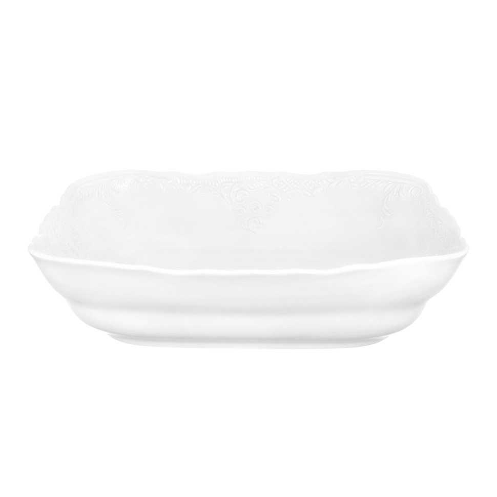 Салатник квадратный 25см."Бернадот 0000" Bernadotte