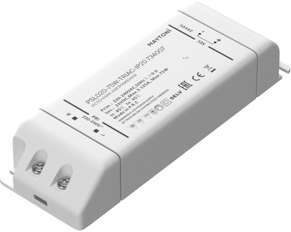 Источник питания Источники напряжения Triac 734007 Maytoni