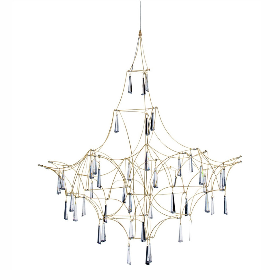 Подвесная люстра Lucciola MD18001068-1E matt gold DeLight Collection