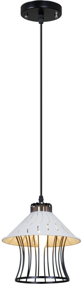 Подвесной светильник  02512-0.9-01 BK+WH Reluce