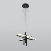 Подвесной светодиодный светильник Eurosvet Stroke 90270/3 черный