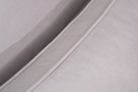 Диван Trevi трехместный раскладной с кантом серый Диван Trevi трехместный раскладной с кантом серый