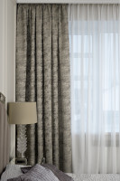 Портьера Mirage 275х260см бронзовая