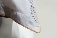 Комплект из 2х наволочек "Нувола" 50х70см серый с принтом Комплект из 2х наволочек "Нувола" 50х70см серый с принтом