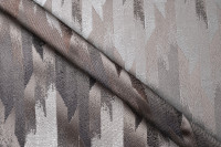 Ткань портьерная CASCADA с коричневым