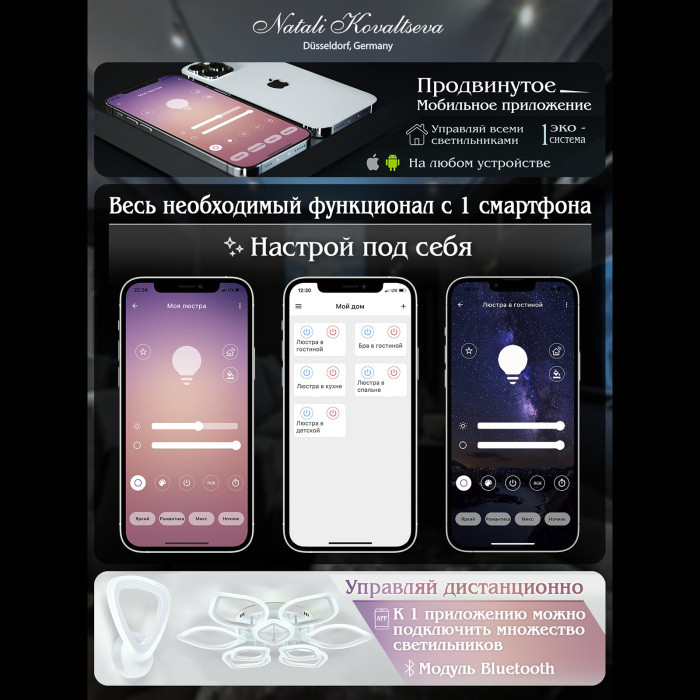 Потолочная люстра Angel LED LAMPS 81197 Natali Kovaltseva