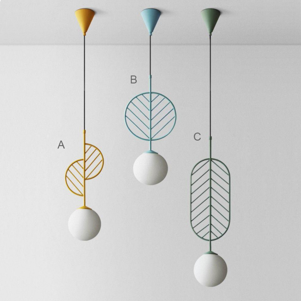 Подвесной светильник Imperium Loft Leaf 178142-26