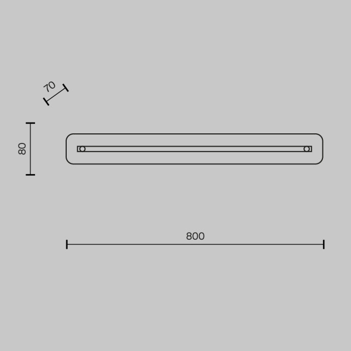 Настенный светильник Maya P091WL-L21G3K Maytoni