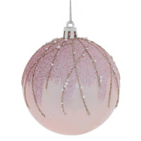 Набор из 12шт Украшение новогоднее "Шар", D 8 см, L35 W27 H9 см