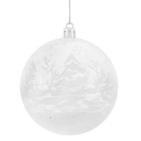 Набор из 12шт Украшение новогоднее "Шар", D 8 см, L35 W27 H9 см