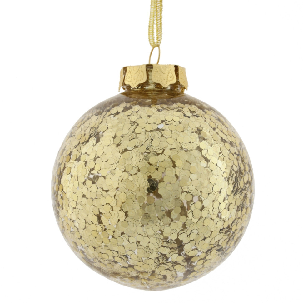 Набор из 12шт Украшение новогоднее "Шар", D 8 см, L35 W27 H9 см